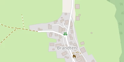 Pension auf Satellitenbild