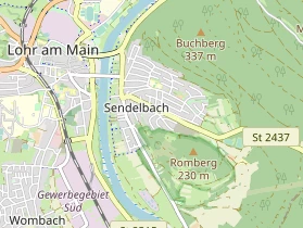 Pension auf Karte