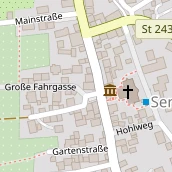 Pension auf Karte