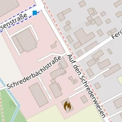 Pension auf Karte
