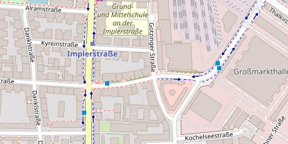 Pension auf Satellitenbild