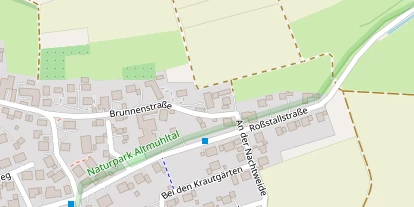 Pension auf Satellitenbild