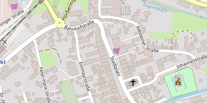 Pension auf Satellitenbild