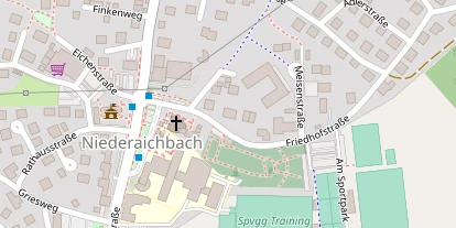 Pension auf Satellitenbild