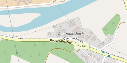 Pension auf Satellitenbild