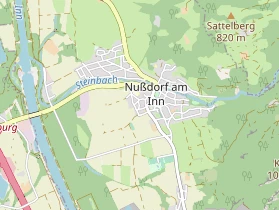 Pension auf Karte