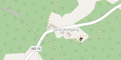 Pension auf Satellitenbild