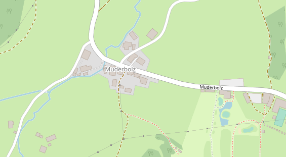 Pension auf Satellitenbild