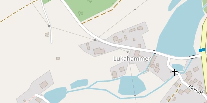 Pension auf Satellitenbild