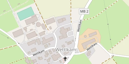 Pension auf Satellitenbild