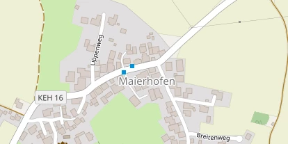 Pension auf Satellitenbild