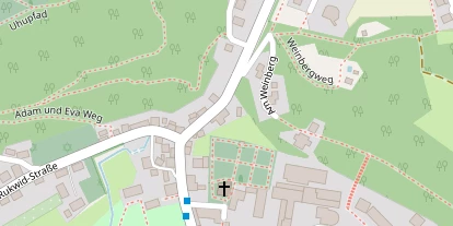 Pension auf Satellitenbild