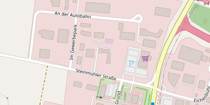 Pension auf Satellitenbild