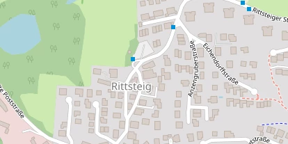 Pension auf Satellitenbild