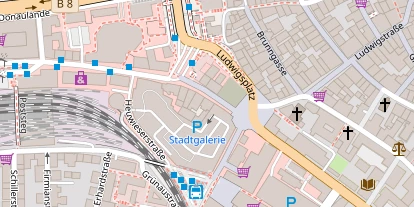 Pension auf Satellitenbild