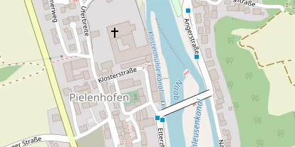 Pension auf Satellitenbild
