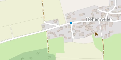 Pension auf Satellitenbild