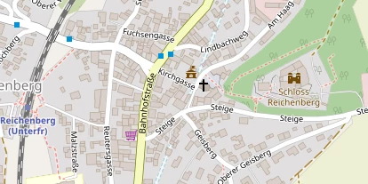 Pension auf Satellitenbild