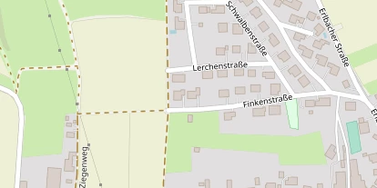 Pension auf Satellitenbild