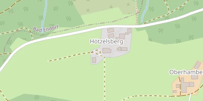 Pension auf Satellitenbild