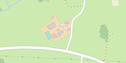 Pension auf Satellitenbild