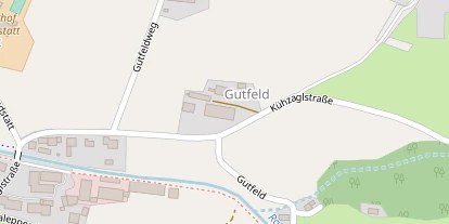 Pension auf Satellitenbild