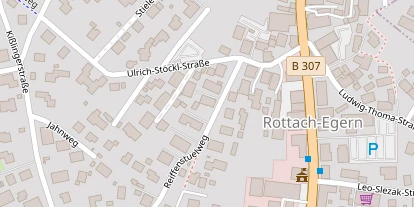 Pension auf Satellitenbild