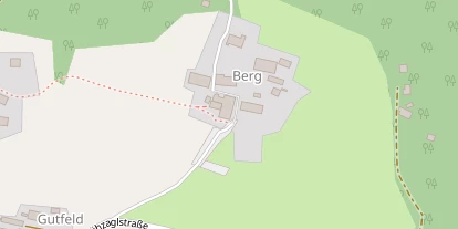 Pension auf Satellitenbild