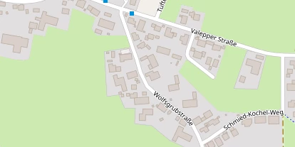 Pension auf Satellitenbild