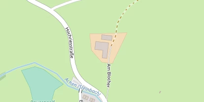 Pension auf Satellitenbild