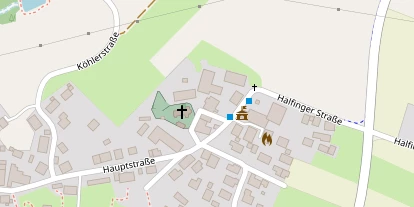 Pension auf Satellitenbild