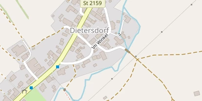 Pension auf Satellitenbild