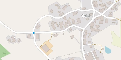 Pension auf Satellitenbild