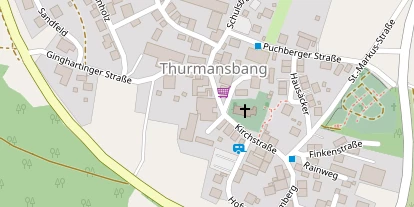 Pension auf Satellitenbild