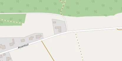 Pension auf Satellitenbild