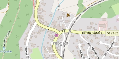 Pension auf Satellitenbild