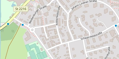 Pension auf Satellitenbild