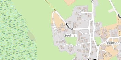 Pension auf Satellitenbild