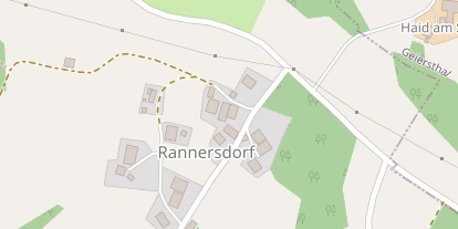 Pension auf Satellitenbild