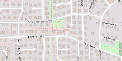 Pension auf Satellitenbild