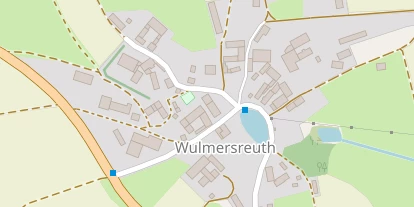 Pension auf Satellitenbild