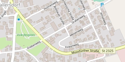 Pension auf Satellitenbild