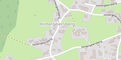 Pension auf Satellitenbild