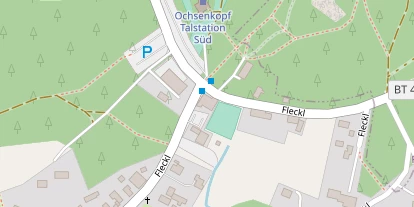 Pension auf Satellitenbild