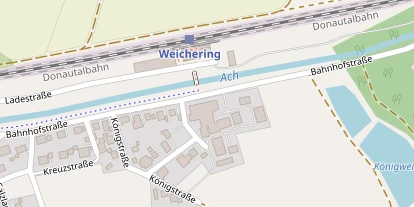 Pension auf Satellitenbild