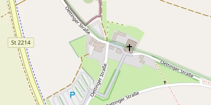 Pension auf Satellitenbild