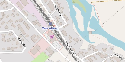 Pension auf Satellitenbild