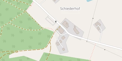 Pension auf Satellitenbild