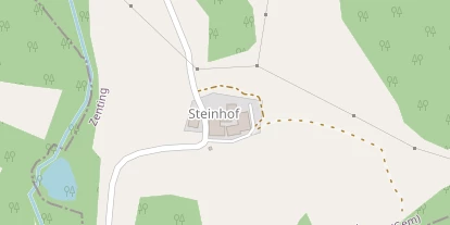 Pension auf Satellitenbild