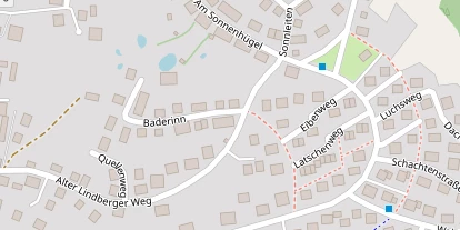 Pension auf Satellitenbild